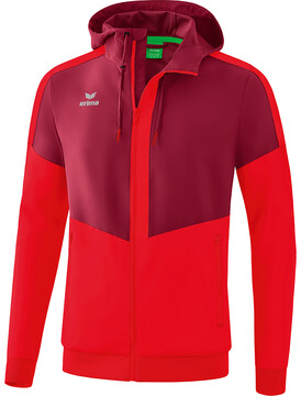 ERIMA Squad Tracktop Jacke mit Kapuze Herren