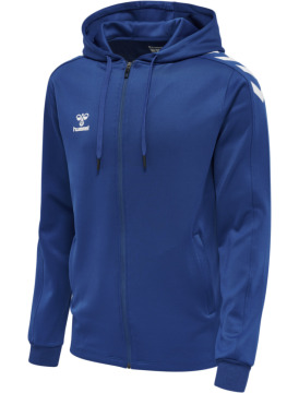 hummel hmlCORE XK POLY ZIP HOOD SWEAT Herren