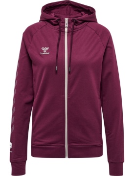 hummel hmlMOVE GRID COTTON ZIP HOODIE WOMAN